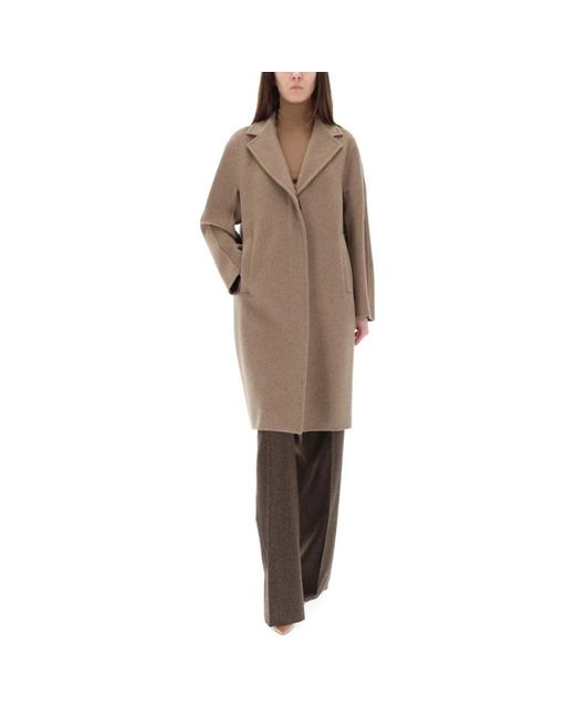 Max Mara Natural Single-Breasted Coats