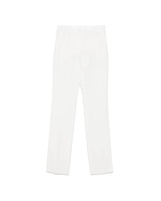 Sportmax White Trousers