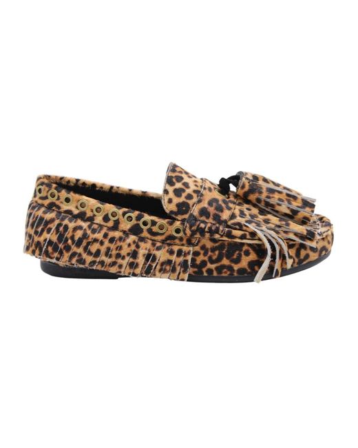 Kurt Geiger Brown Boterbloemstraat Mokassin Schuhe