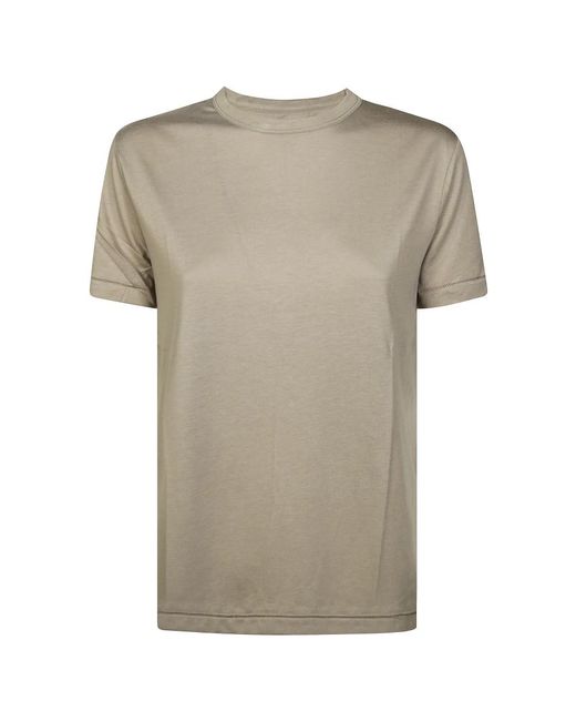 T-Shirts Majestic Filatures de color Gray
