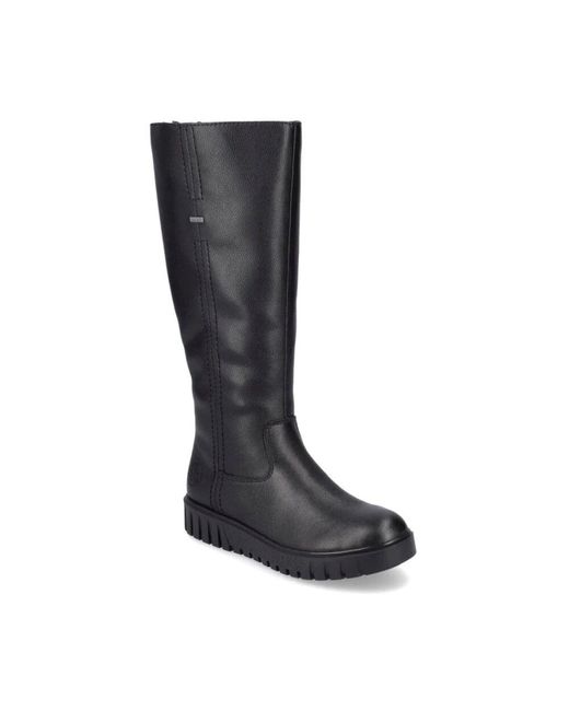 High Boots di Rieker in Black
