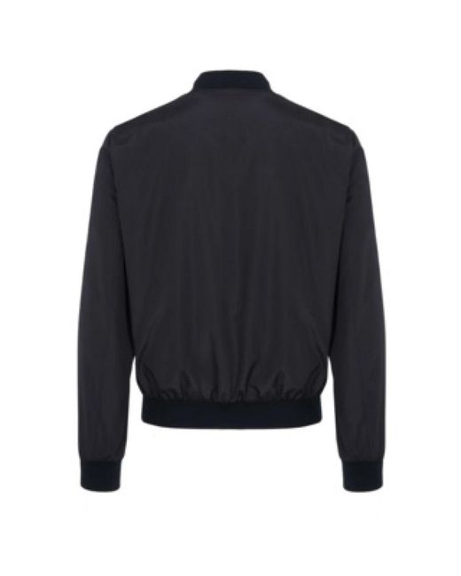 Dolce & Gabbana Blue Bomber Jackets for men