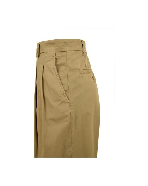 Aspesi Broeken ,Groen ,Khaki Broek in het Green