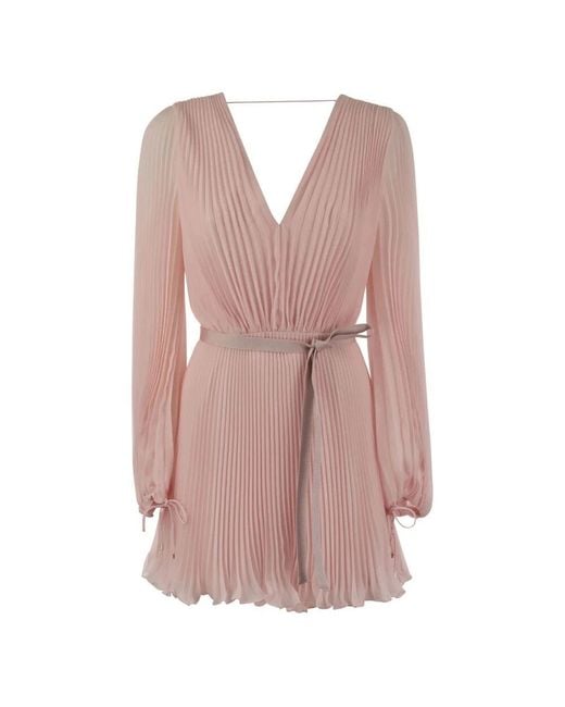 Max Mara Pink Rosa visit stilvolles modisches kleid