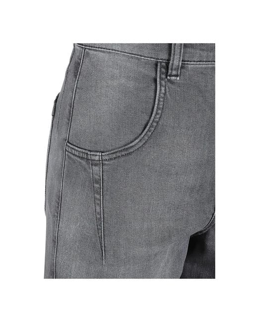 Eleventy Gray Straight Fit Jeans