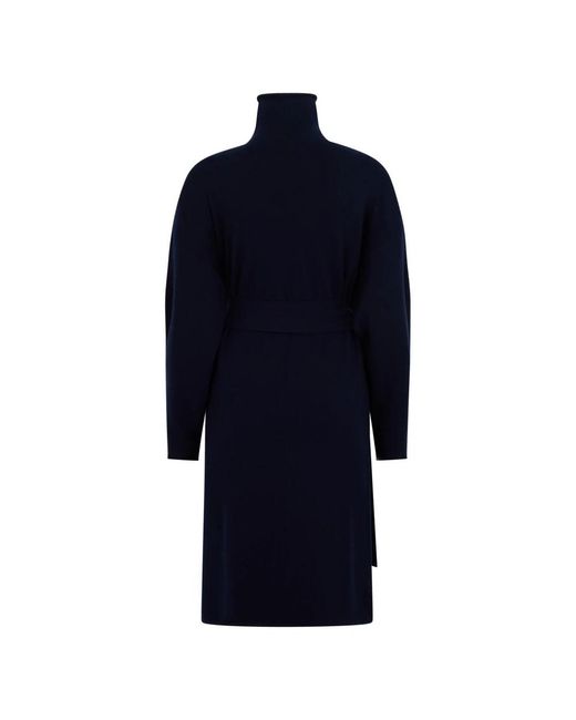 Malo Blue Knitted Dresses