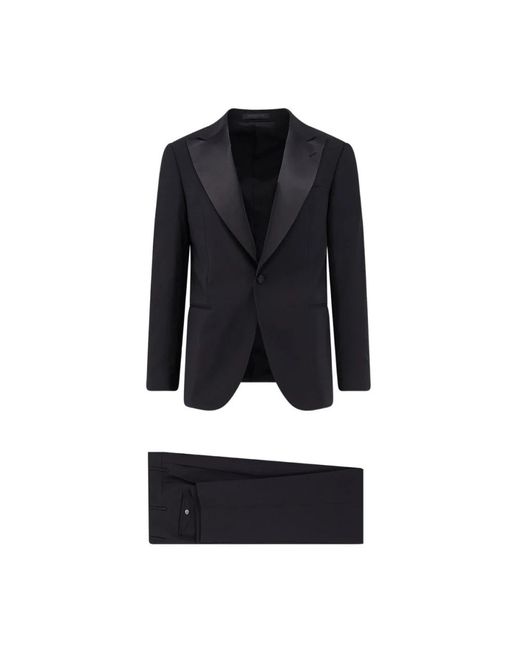 Single Breasted Suits Corneliani de hombre de color Black