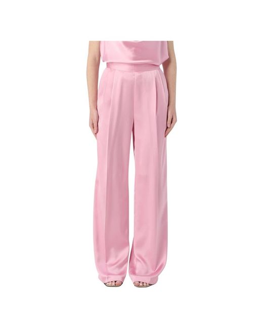 Pantalones elegantes para mujeres Twin Set de color Pink