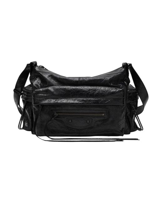 Balenciaga Black Cross Body Bags for men