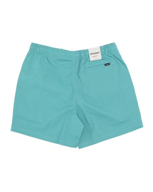 Element Valley Twill Short in het Blue voor heren