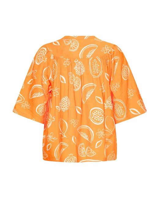 Shirts Ichi de color Orange