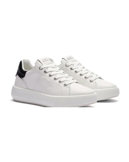 Stuart Weitzman White Sneakers