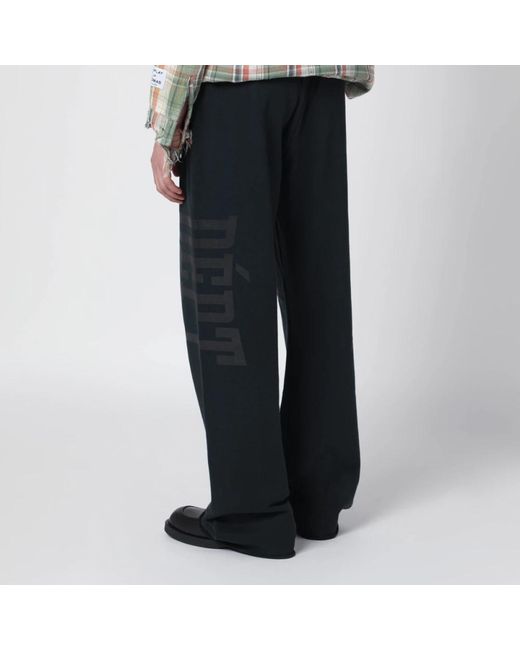 GALLERY DEPT. Black Wide Trousers for men