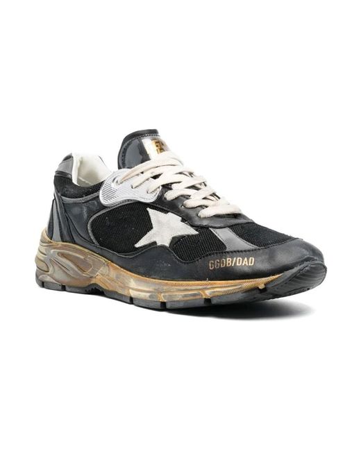 Golden Goose Deluxe Brand Black Sneakers for men
