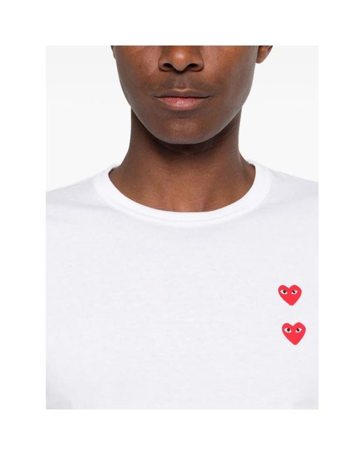 Comme des Garçons White Long Sleeve Tops for men