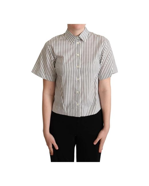 Dolce & Gabbana Gray Shirts