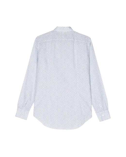 Eleventy White Casual Shirts for men