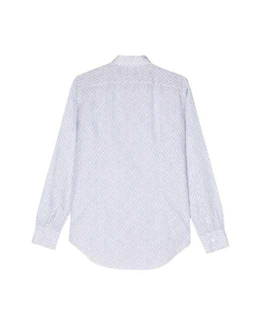 Eleventy White Casual Shirts for men