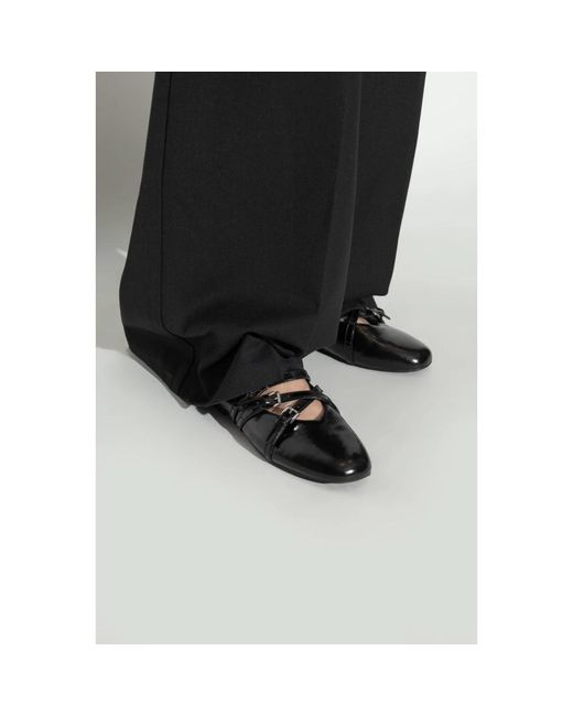 Michael Kors Black Ballerina Shoes