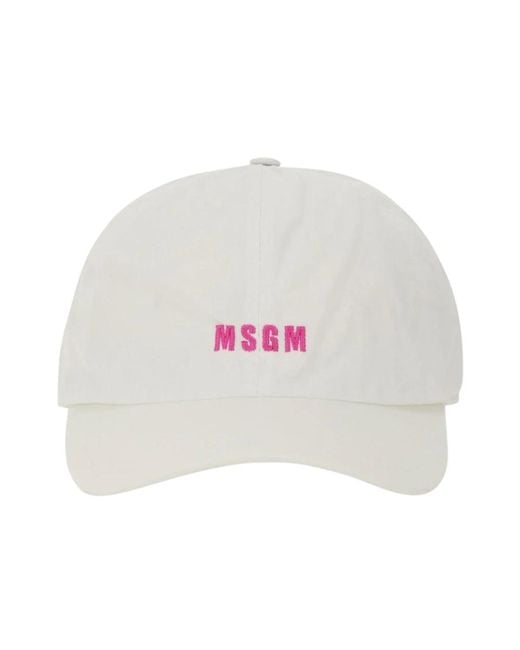 MSGM White Caps