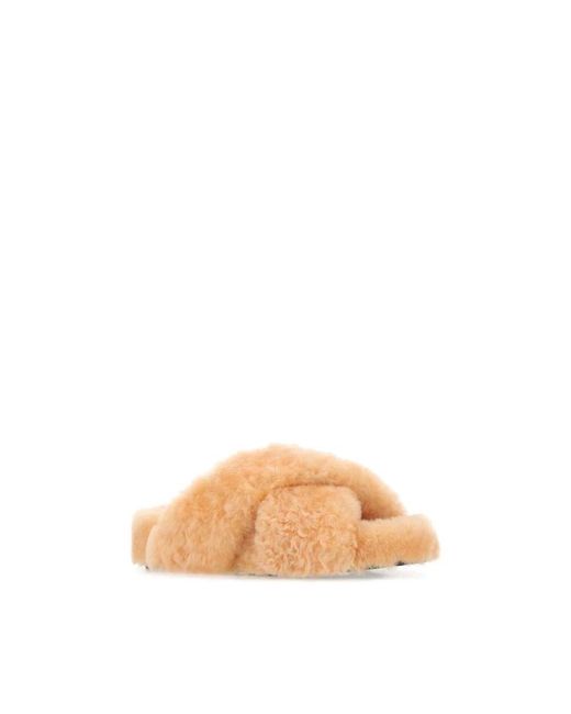 Jil Sander Natural Slippers