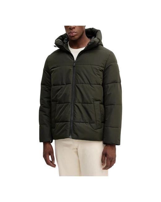 Michael Kors Hooded Puffer Winterjacke in Black für Herren