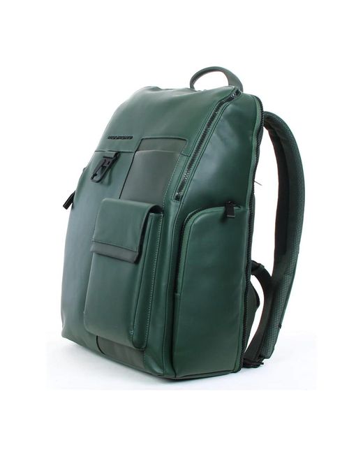Piquadro Green Backpacks