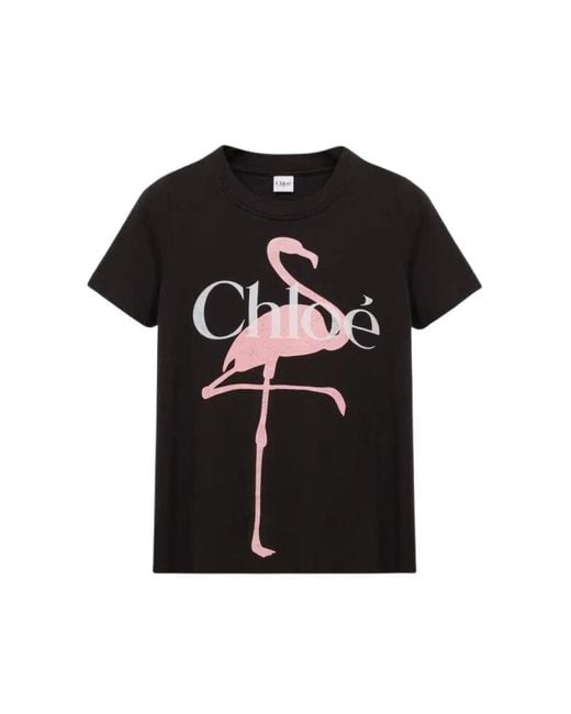 Chloé Black T-Shirts