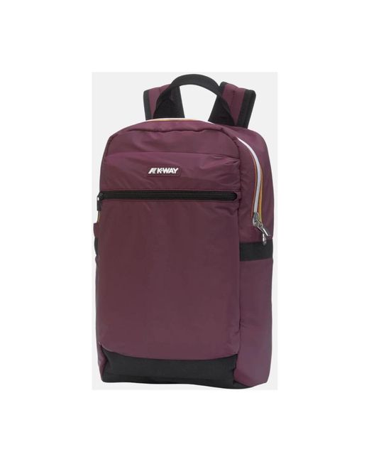 K-Way Purple Backpacks