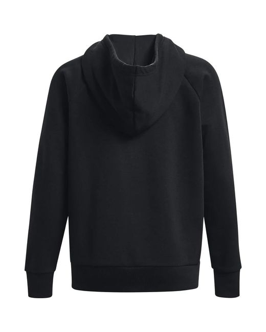 Under Armour Hoodies & Sweatvesten ,Zwart ,Katoen Rival Fleece Hoodie Full-Zip in het Blue