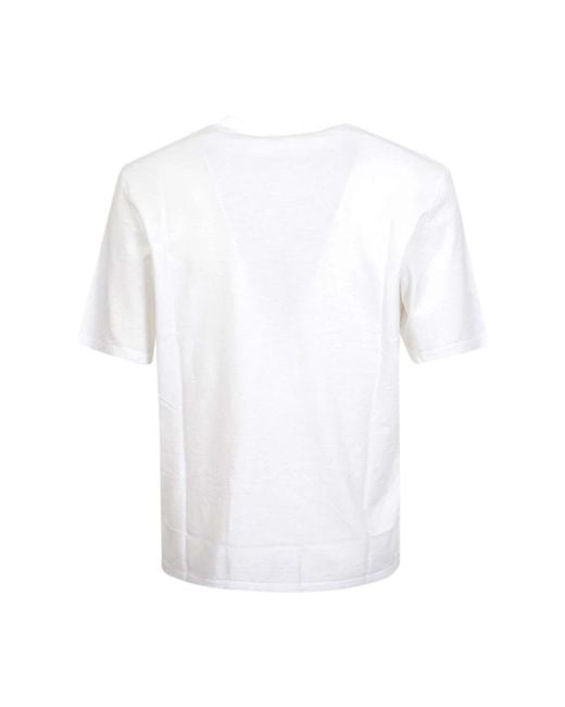 Tela Genova White T-Shirts for men