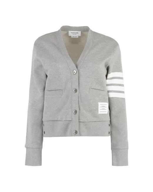 Thom Browne Women's Gray Cardigans