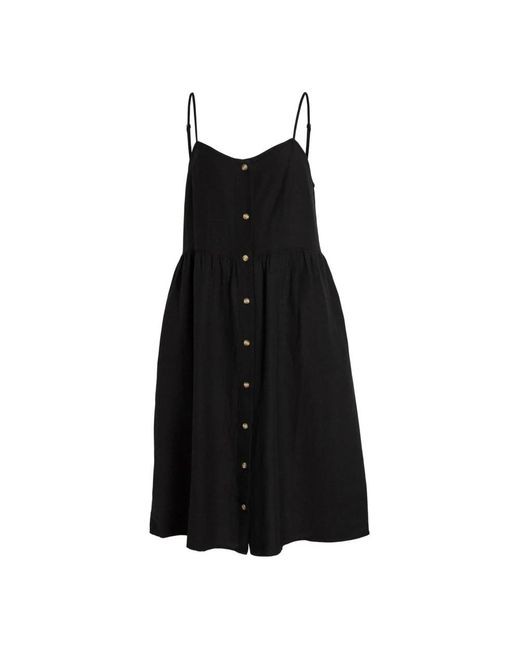 Vila Black Short Dresses
