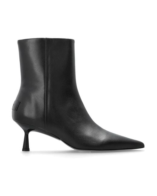 AllSaints Black Heeled Boots