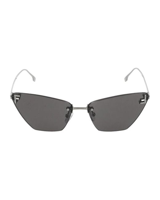 Fendi Gray Sunglasses