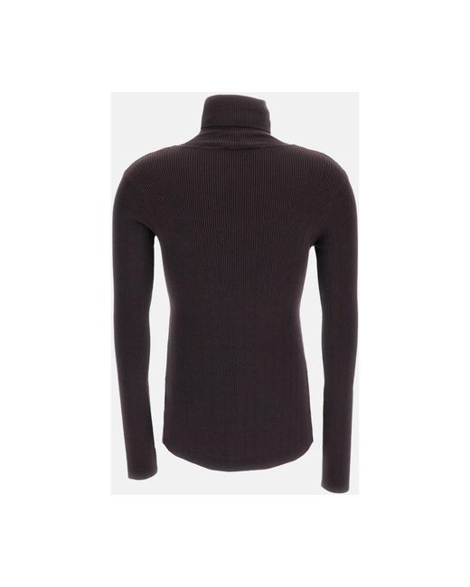 Elisabetta Franchi Blue Turtlenecks