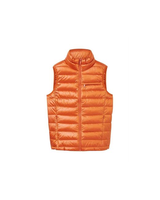Tom Tailor Orange Damen Weste Stylisches Design