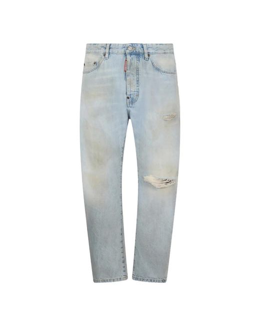 DSquared² Rechte Jeans in het Blue voor heren