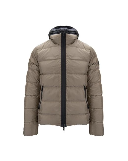 Fay Herren Daunenjacke Mit Reißverschluss in Brown für Herren