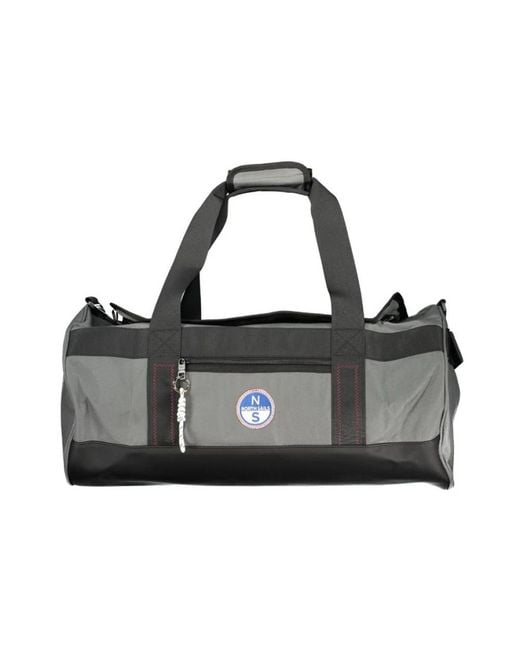 North Sails Black Weekend Bags for men