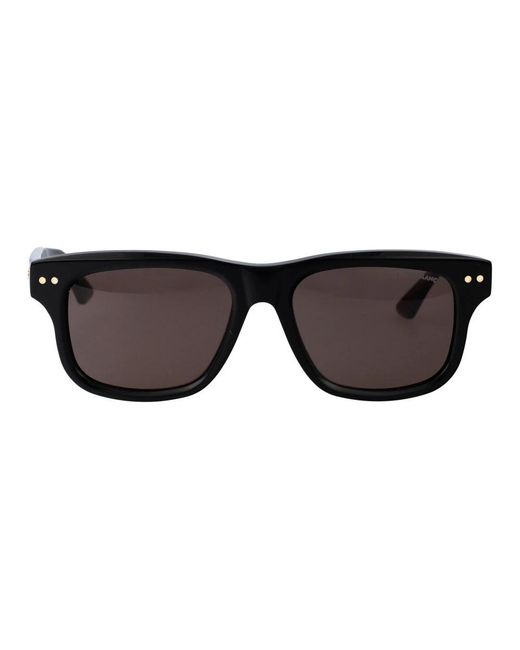 Montblanc Black Mb0319S Linea Snowcap Sunglasses for men