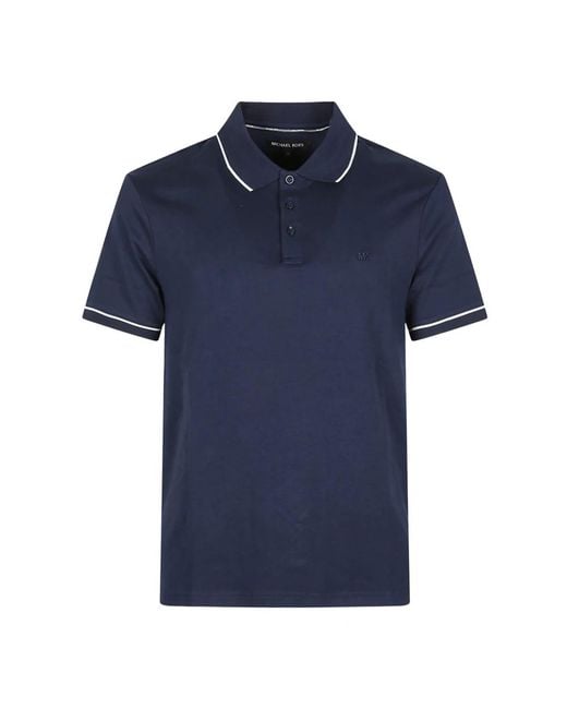 Michael Kors Blue Polo Shirts for men