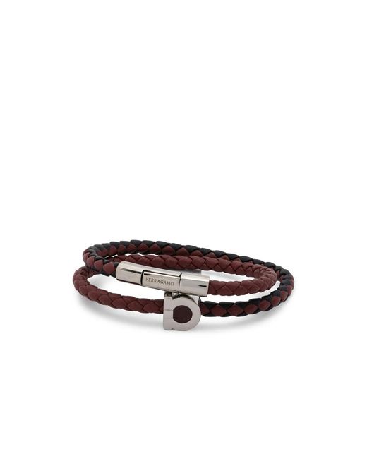 Bracelets Ferragamo de hombre de color Brown
