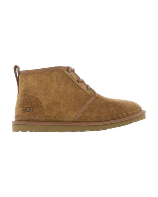 Ugg Brown Lace-Up Boots