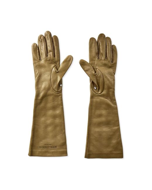 Bottega Veneta Green Gloves