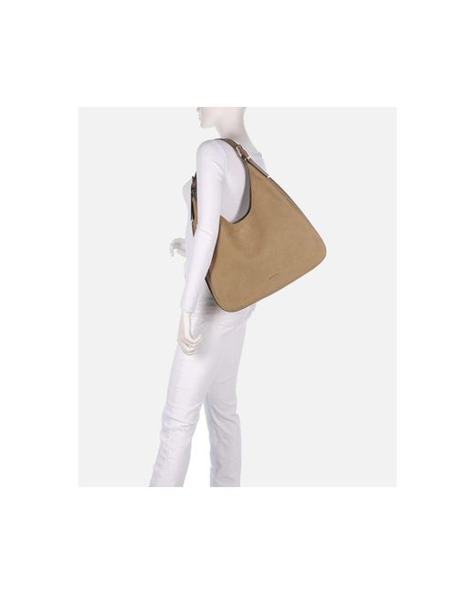 Michael Kors Natural Shoulder Bags