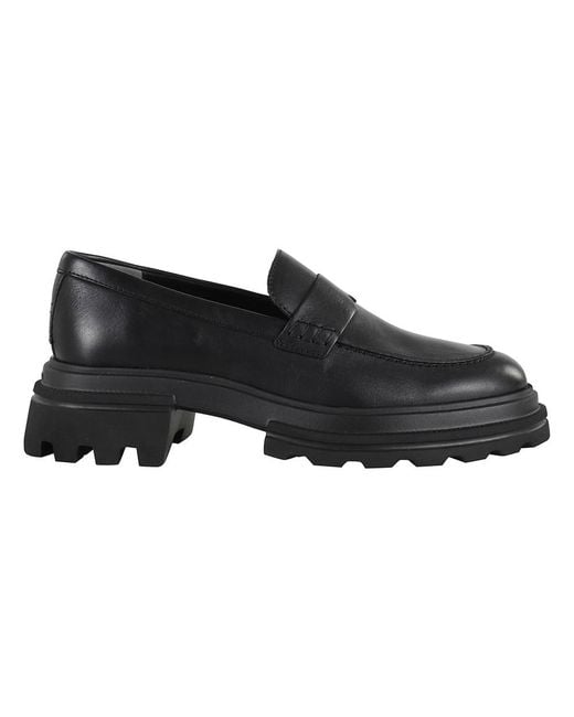 Hogan Black Loafers