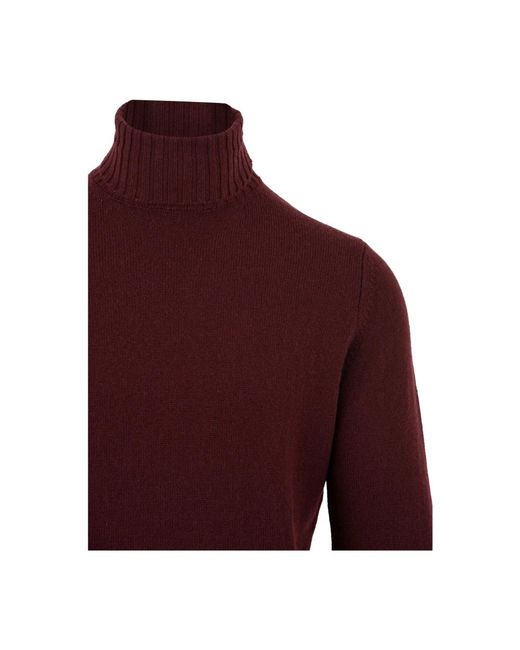 FILIPPO DE LAURENTIIS Red Turtlenecks for men