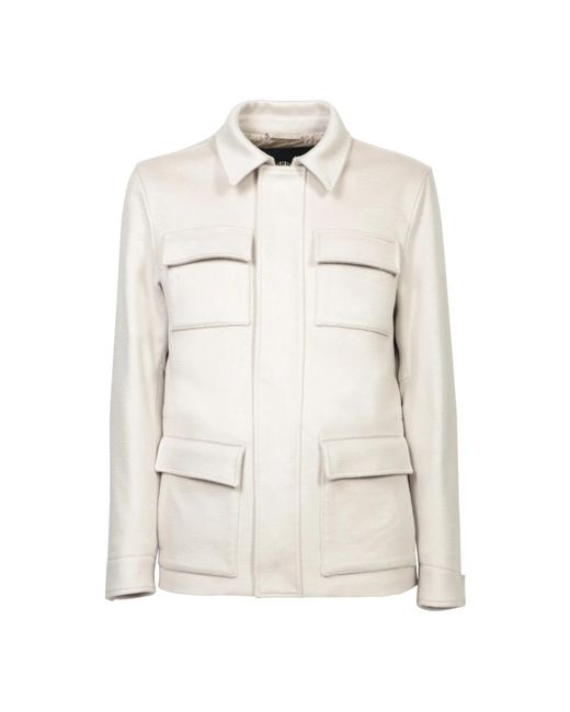 Herno Natural Light Jackets for men