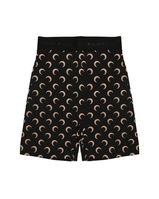 MARINE SERRE Black Underpants